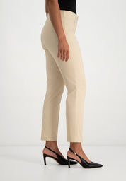 Janet Techno Stretch Broek | Light Beige