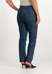 Gretha Regular Straight Jeans | Stone Blue