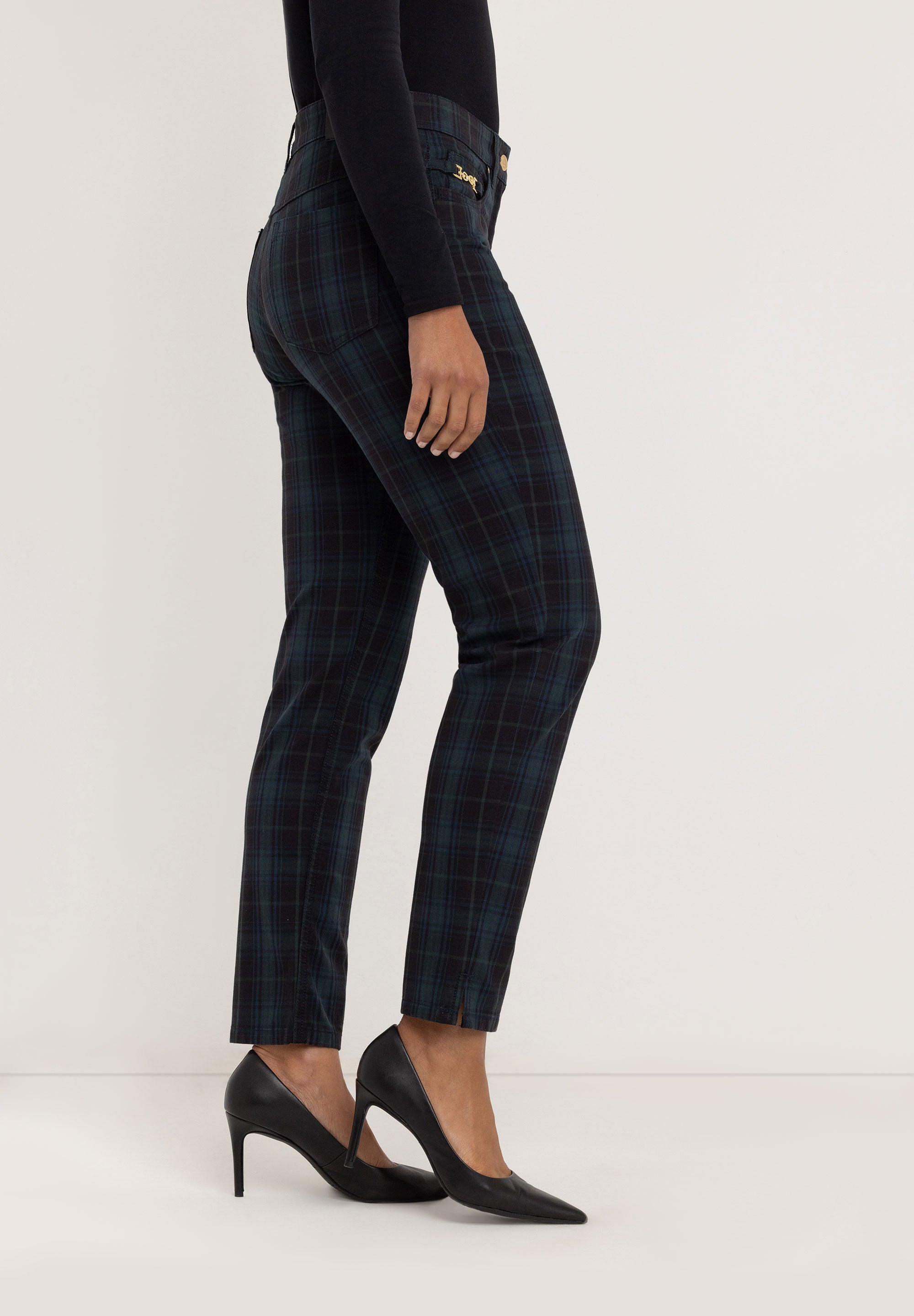 Sarah Bootcut Broek | Blackwatch