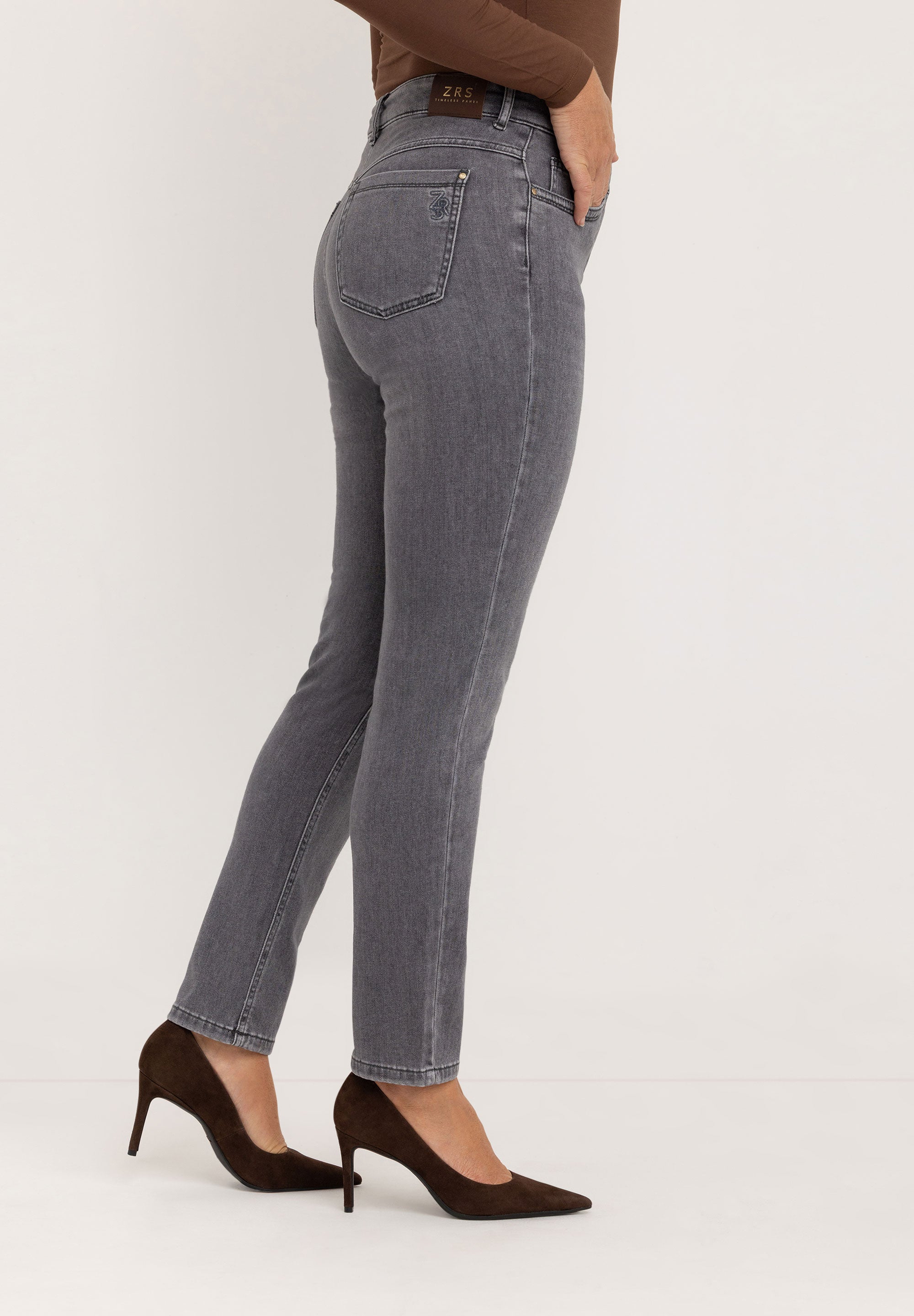 Sarah Bootcut Jeans | Authentic Grey