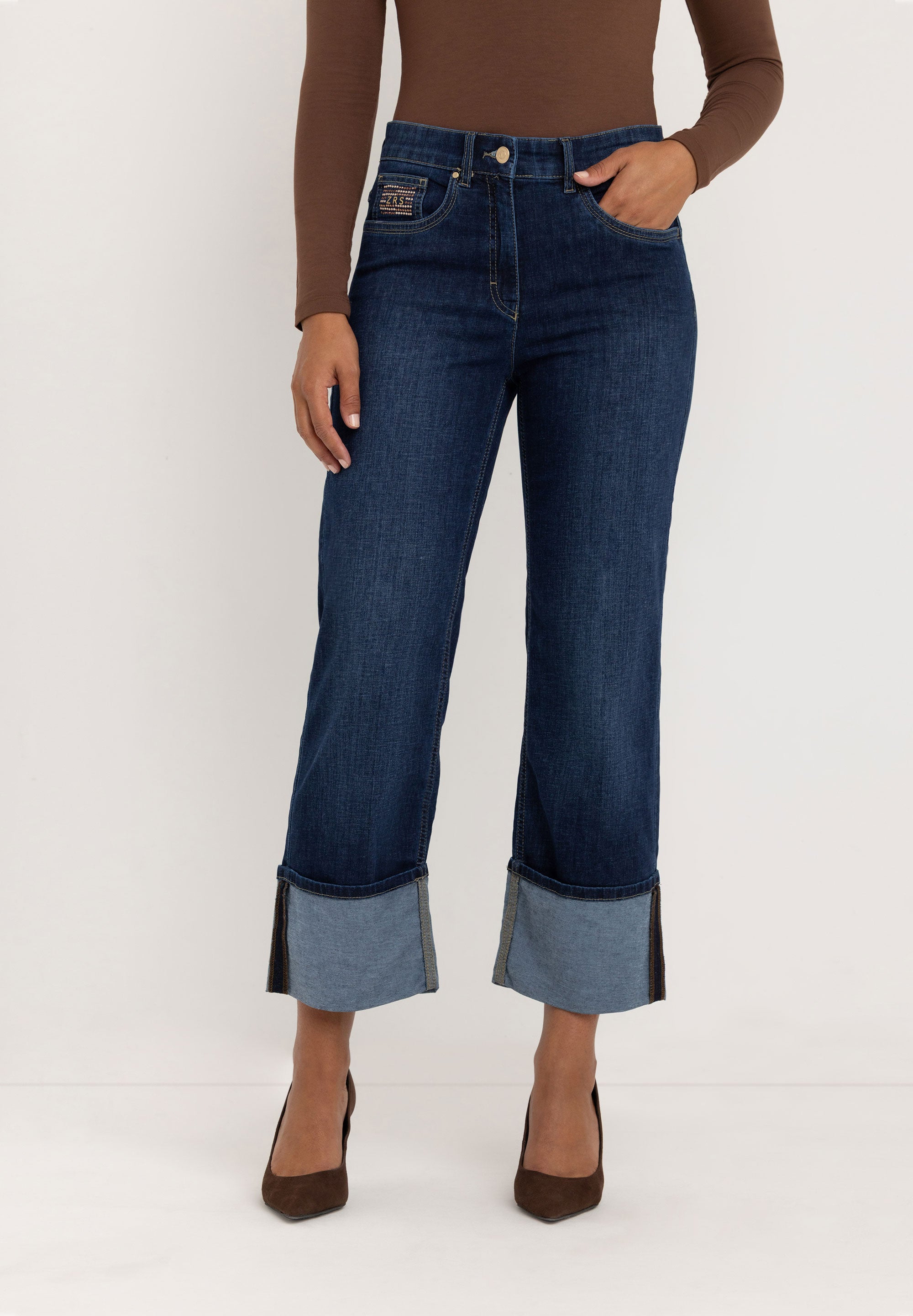 Sarah Bootcut Jeans | Authentic Blue