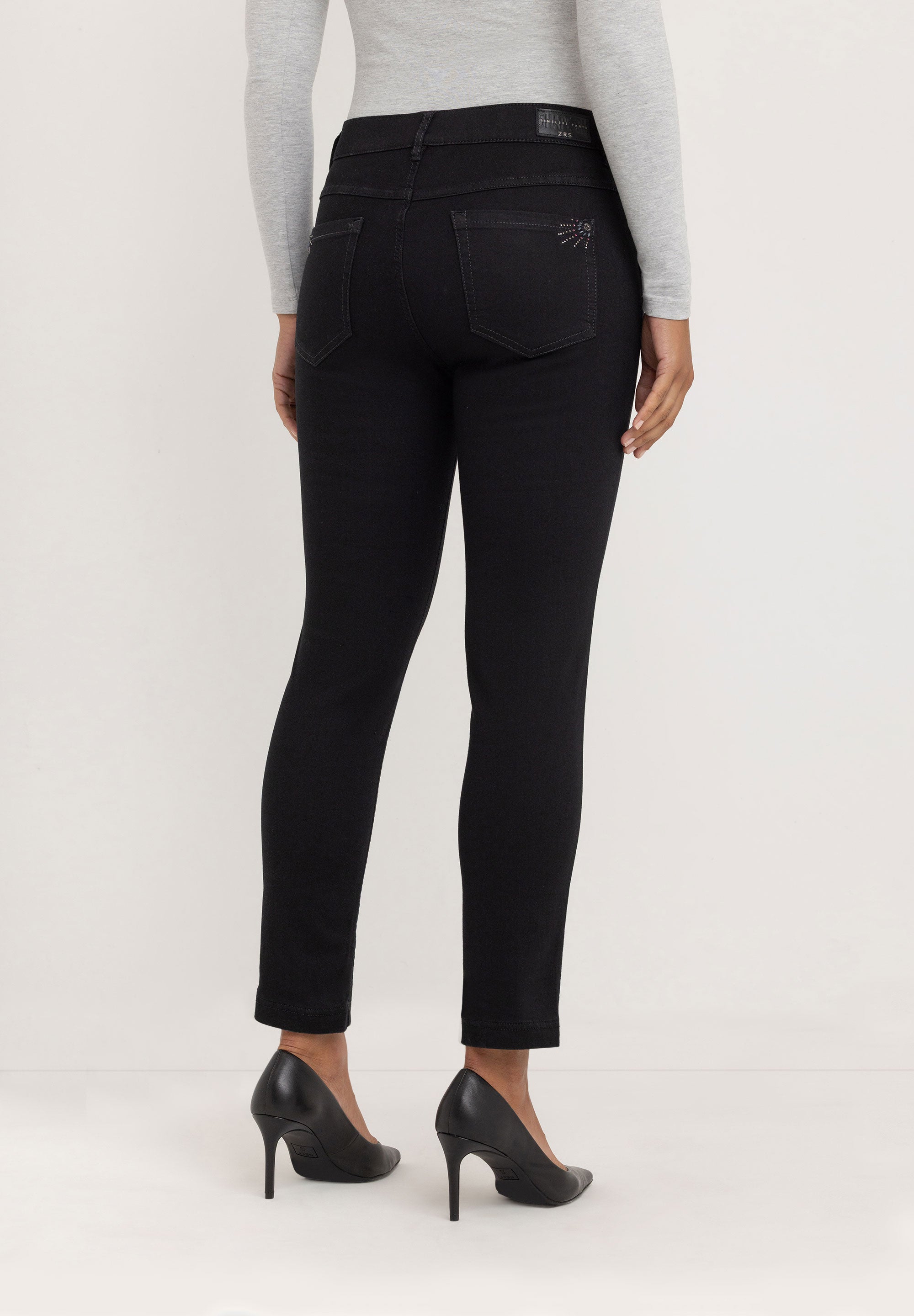 Twigie Skinny Jeans | Black-Black