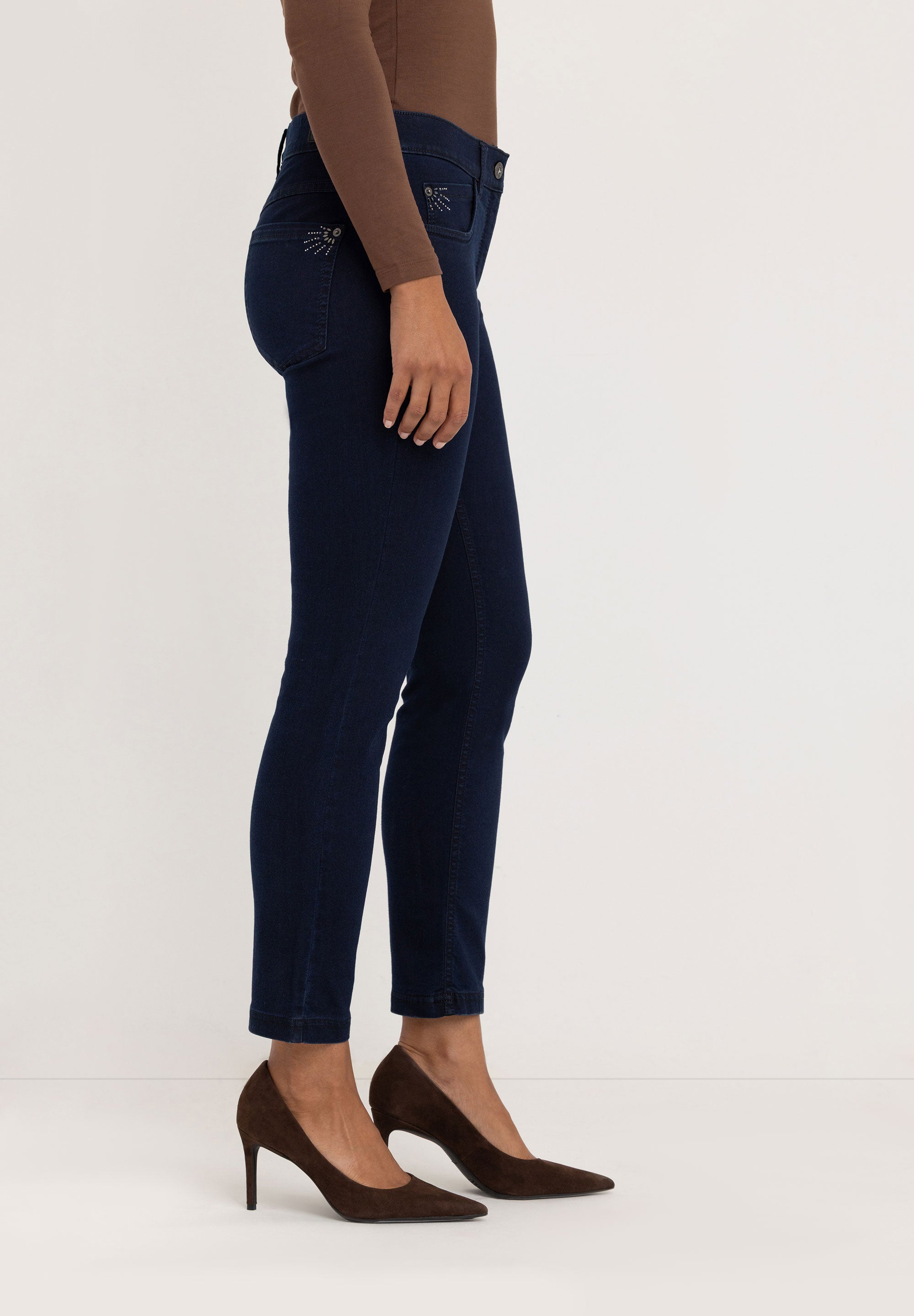 Twigie Skinny Jeans | Blue Black