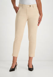 Verena Slim Pants | Light Beige