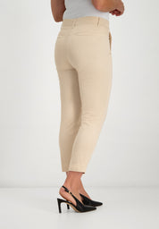 Verena Slim Pants | Light Beige