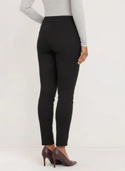 Janet Techno Stretch Pants | Black