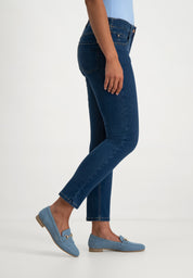 Monika Super Slim Pants | Stone Blue