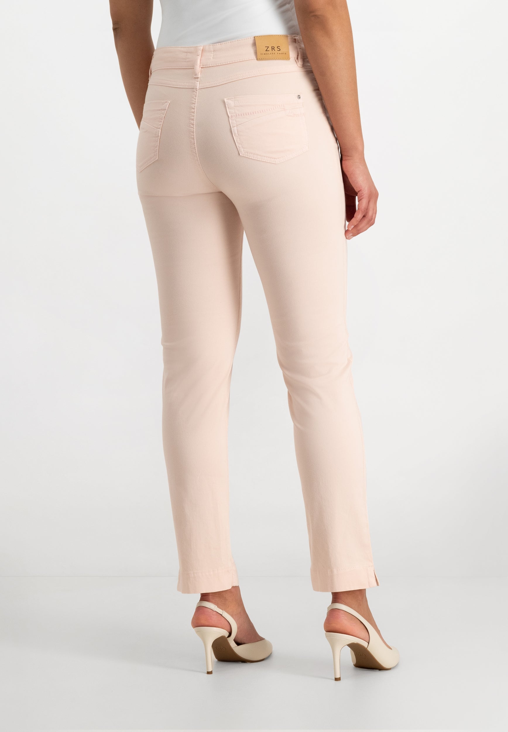 Kora Coloured Straight Hose | Blush