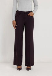 Ginie Slim Pants | Blue Black