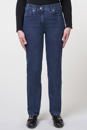 Gretha Denim Classics Straight Jeans | Dark Indigo Pants ZRS