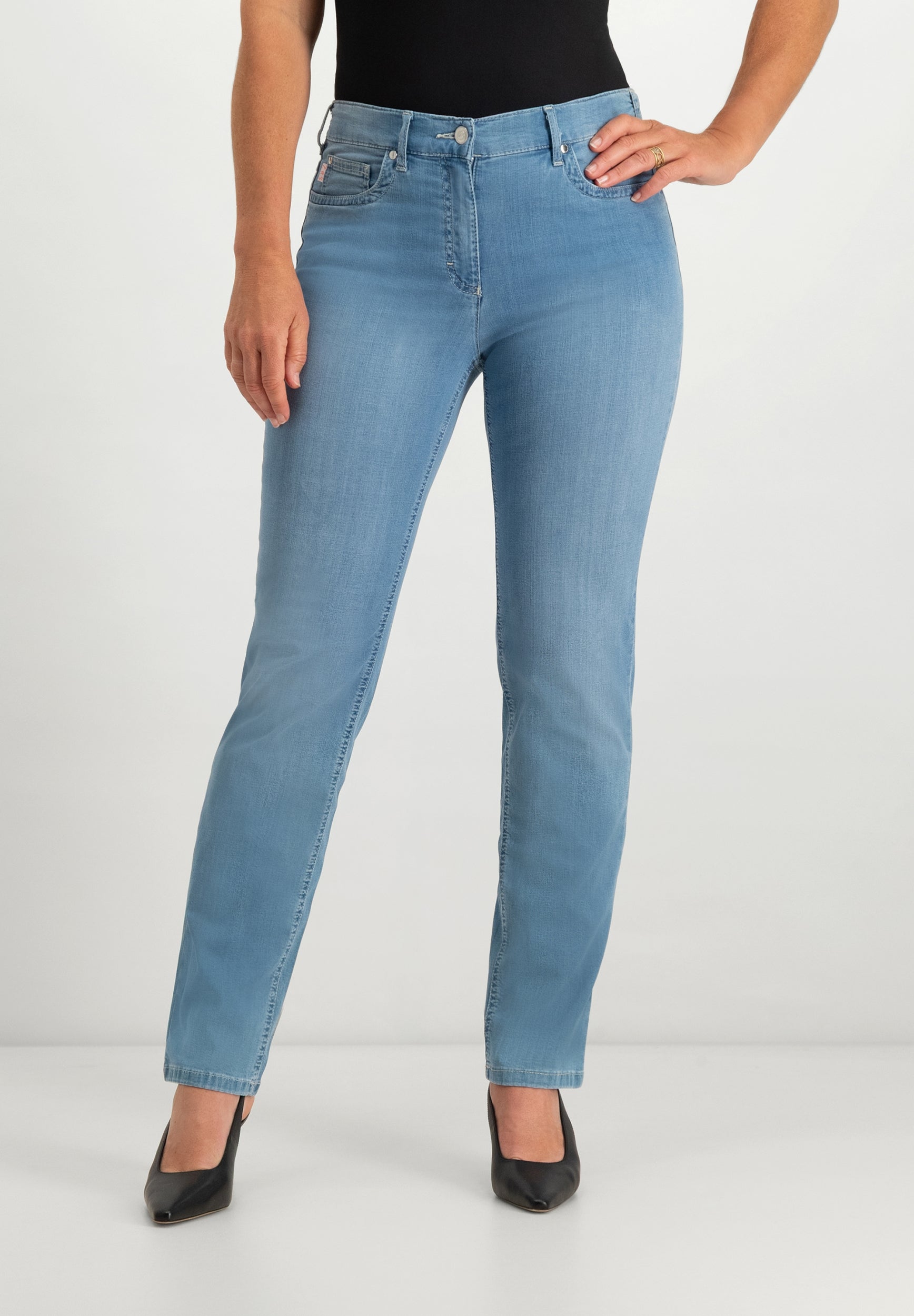 Kora Denim Straight Jeans | Bleach