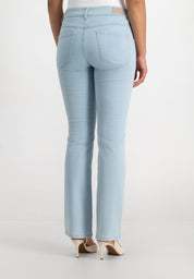 Twigie Shape-On Bootcut Jeans | Bleached