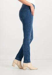 Leggie Shape-On Skinny Jeans | Stone Blue Pants ZRS
