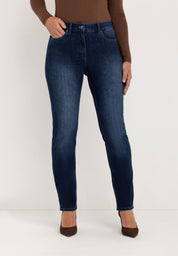 Kora Denim Straight Jeans | Authentic Blue