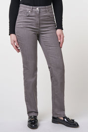 Kora Denim Classics Straight Jeans | Greige Pants ZRS