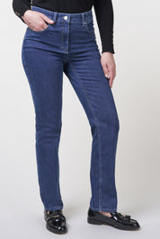 Kora Denim Classics Straight Jeans | Stone Blue Pants ZRS