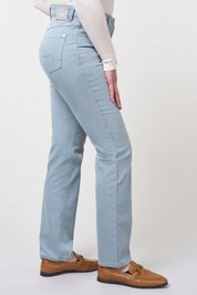 Kora Coloured Denim Classics Straight Jeans | Dove Pants ZRS