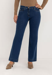 Ginie Slim Pants | Stone Blue