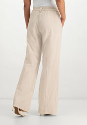 Joggie Wide Leg Pants | Nature Ecru