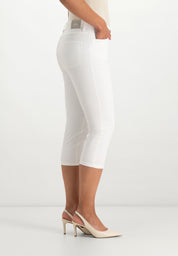 Kora Cropped Jeans | Optical White