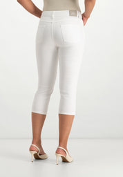 Kora Cropped Jeans | Optical White
