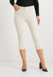 Kora Coloured Light Denim Cropped Jeans | Kitt