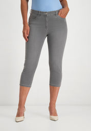 Kora Denim Straight Jeans | Light Grey