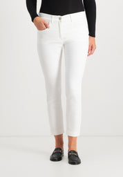 Twigie Shape-On Skinny Ankle Jeans | Optical White ZRS