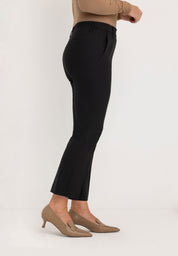 Janet Techno Stretch Pants | Black