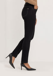 Ginie Slim Pants | Blue Black