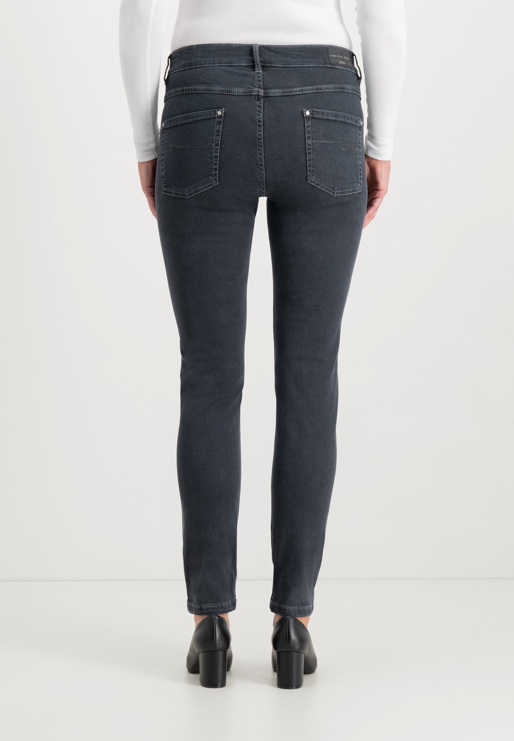 Twigie Shape-On Skinny Jeans | Anthracite ZRS