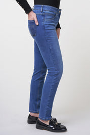 Twigie Shape-On Skinny Jeans | Stone Blue Pants ZRS