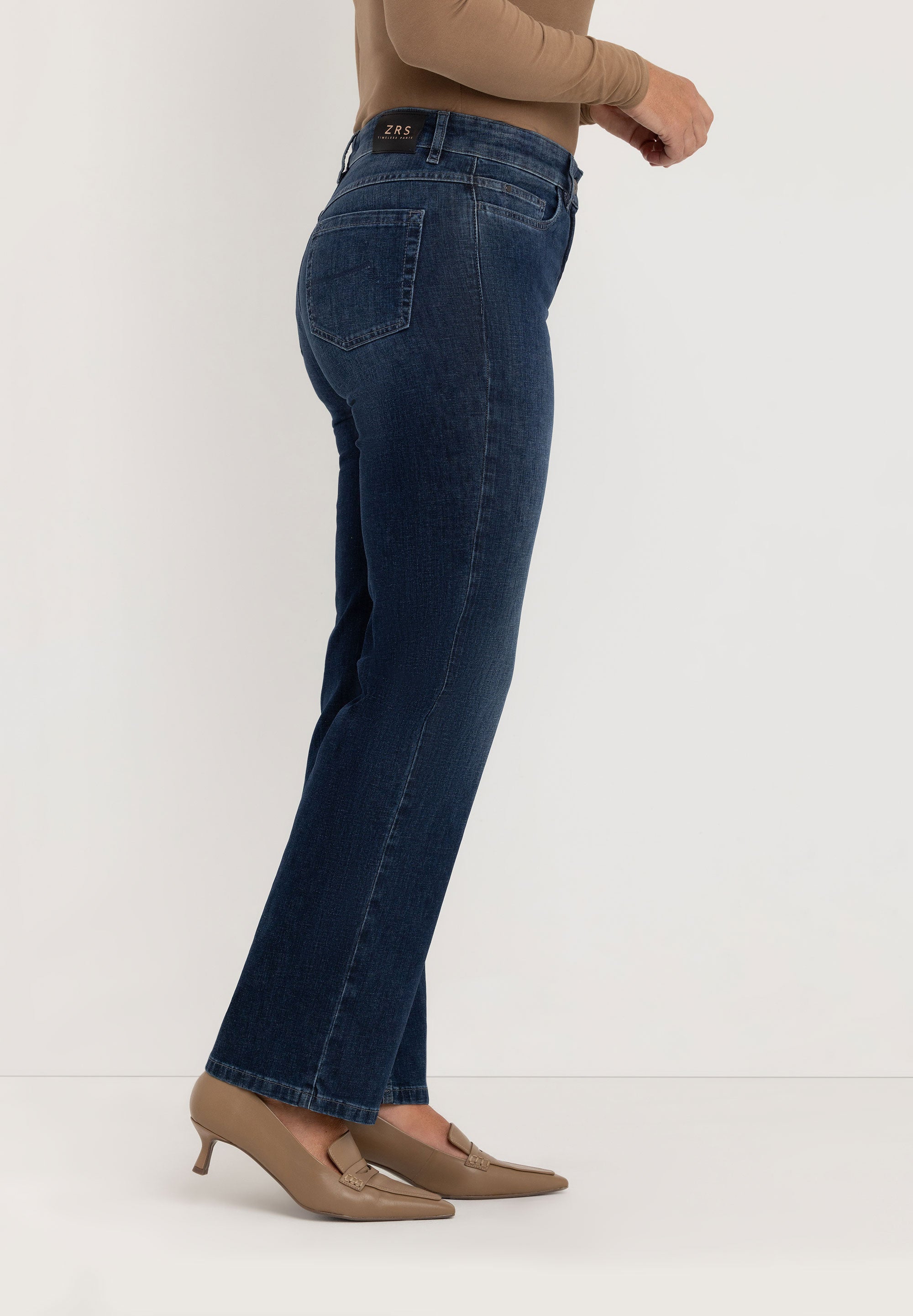 Kora Denim Straight Jeans | Authentic Blue