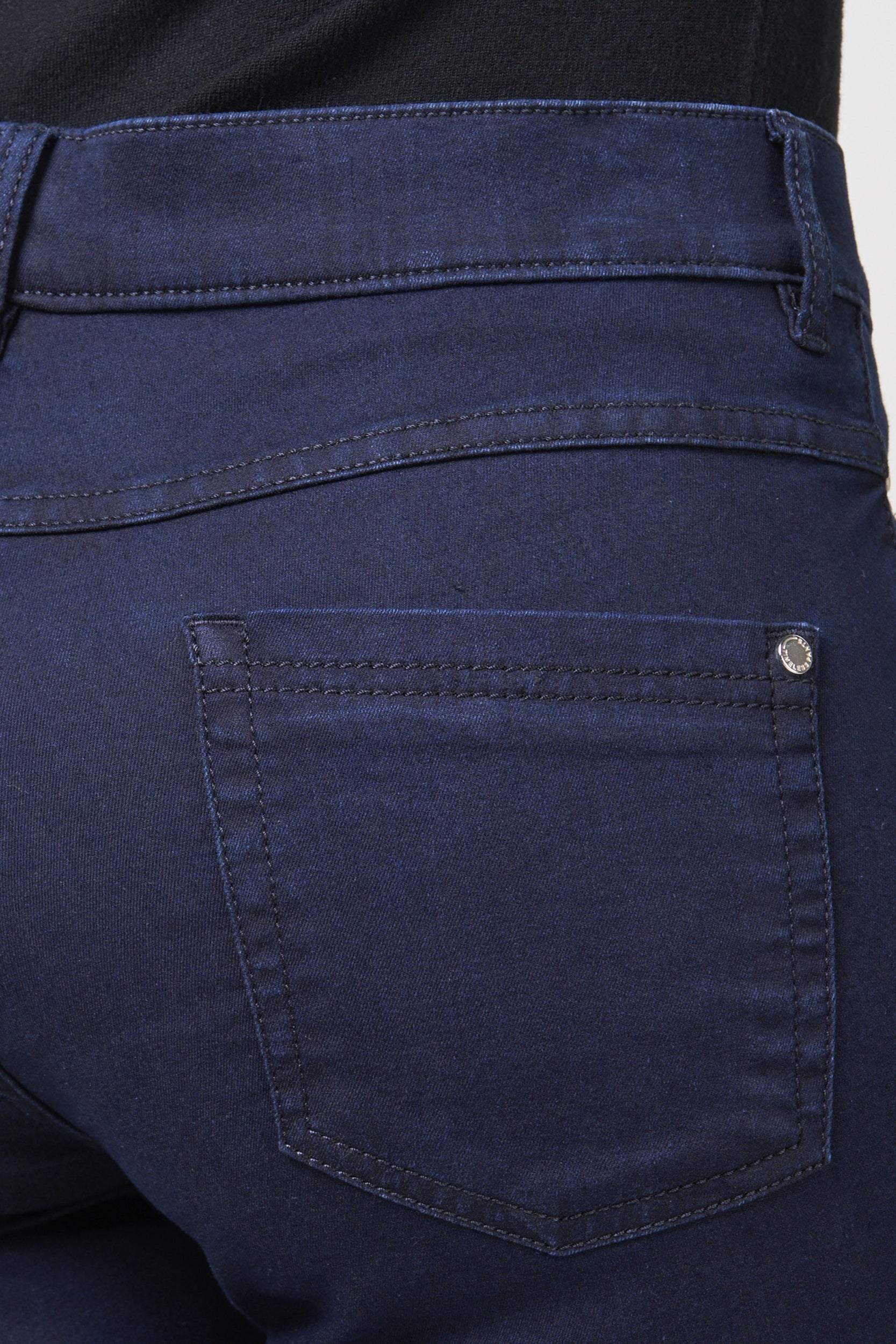 Twigie Shape-On Straight Jeans | Blue Black Pants ZRS